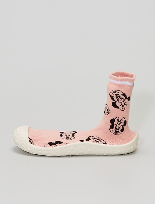 Zapatillas de casa tipo calcetines 'Minnie'                             rosa 
