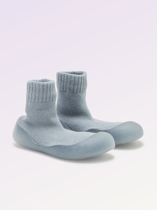Zapatillas de casa tipo calcetines motricidad 3  - Kitchoun - Kiabi