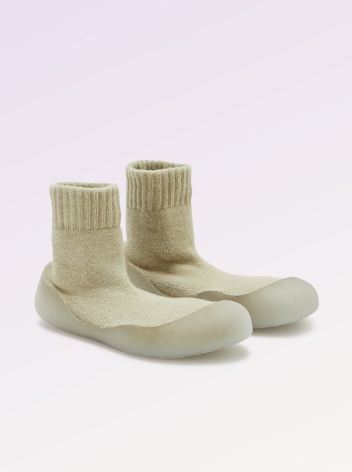 Zapatillas de casa tipo calcetines motricidad 3  - Kitchoun - Kiabi