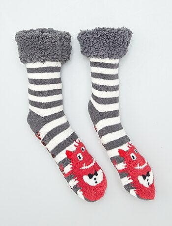 Zapatillas de casa tipo calcetines