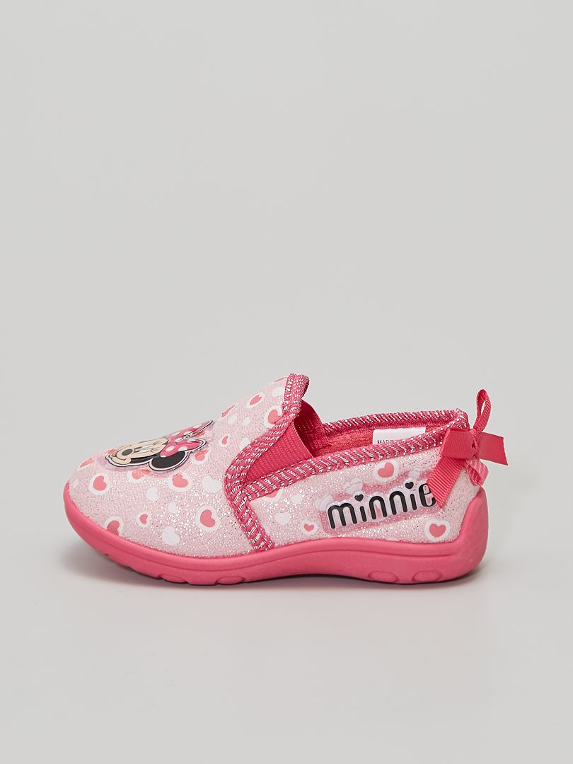 Zapatillas de casa tipo manoletinas 'Minnie' 'Disney' ROSA - Kiabi