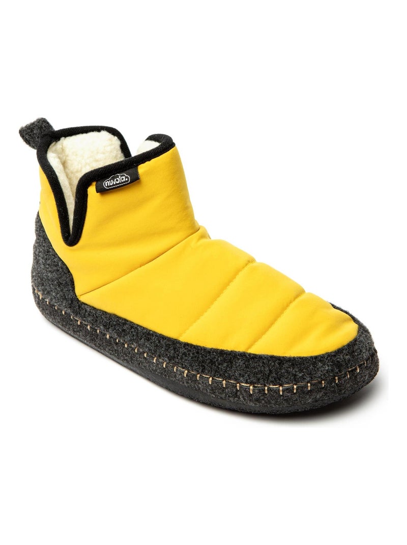 Zapatillas de casa unisex Nuvola con suela de goma Amarillo - Kiabi