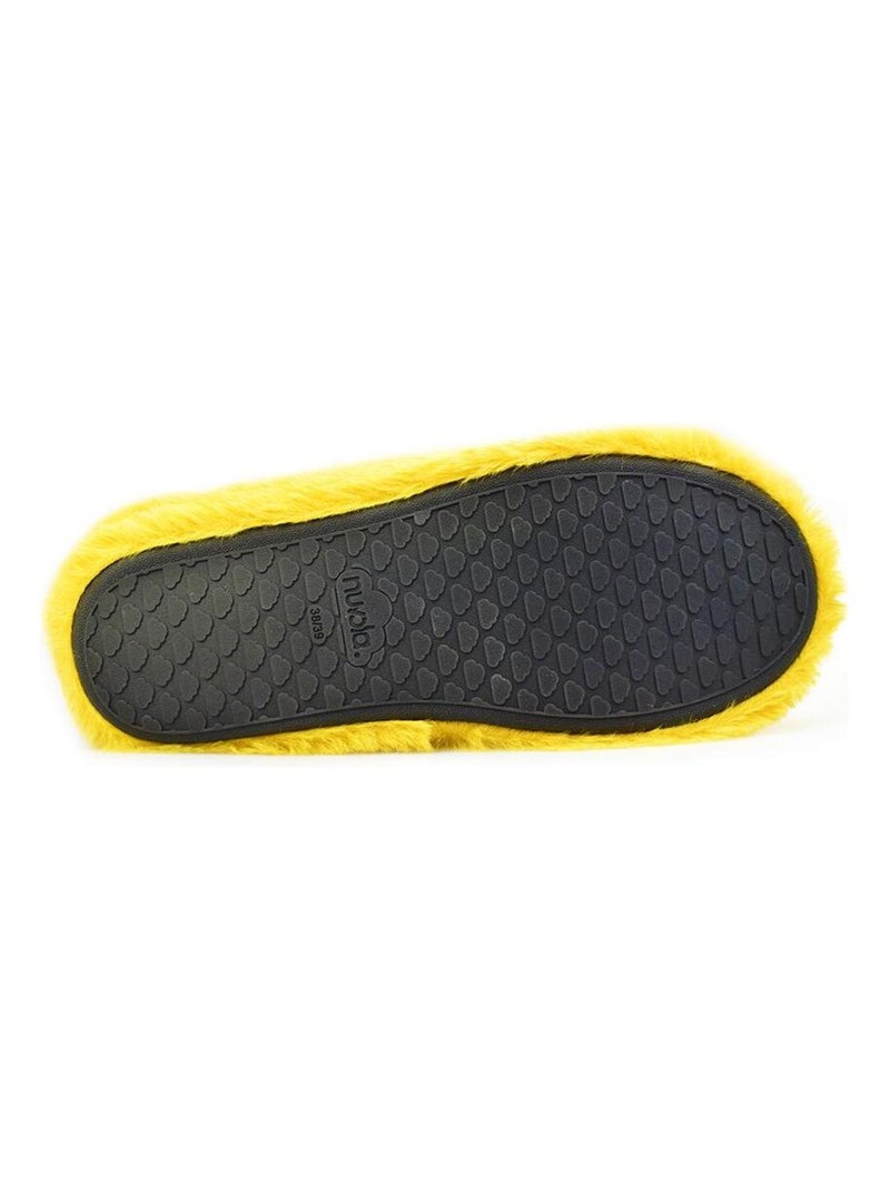 Zapatillas de casa unisex Nuvola con suela de goma Amarillo - Kiabi