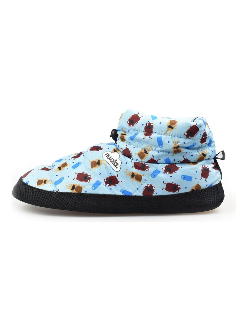 Zapatillas de casa unisex Nuvola con suela de goma Azul claro - Kiabi