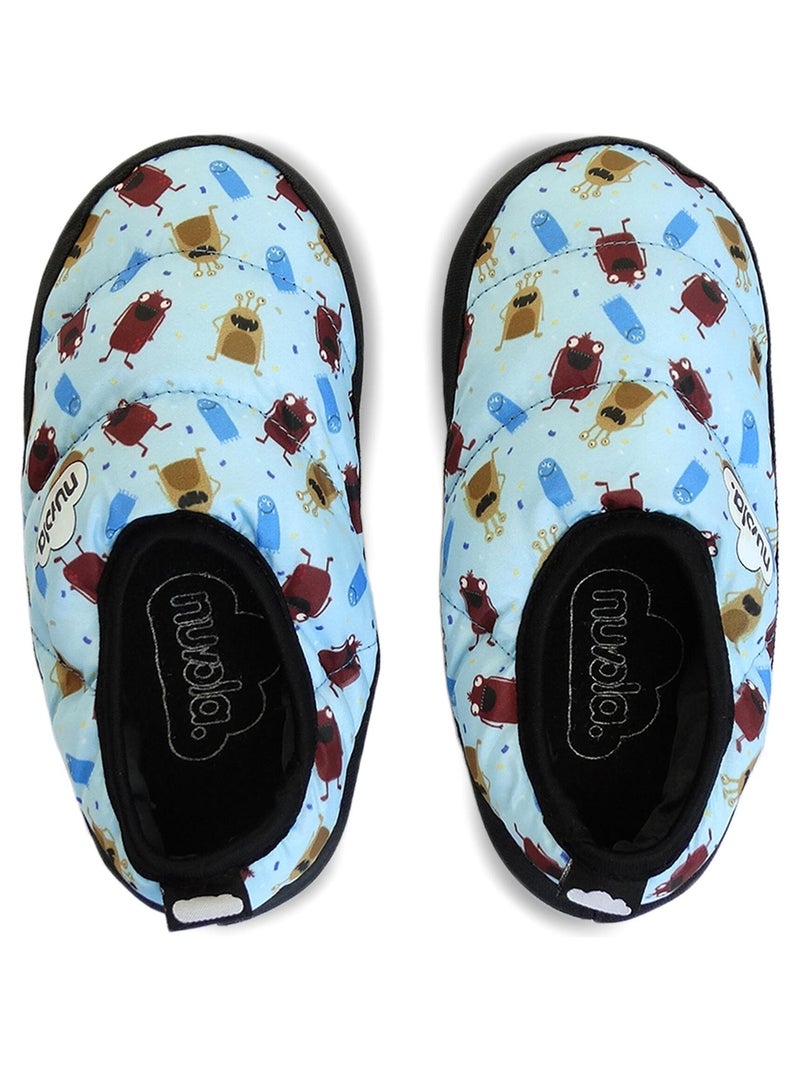 Zapatillas de casa unisex Nuvola con suela de goma Azul claro - Kiabi