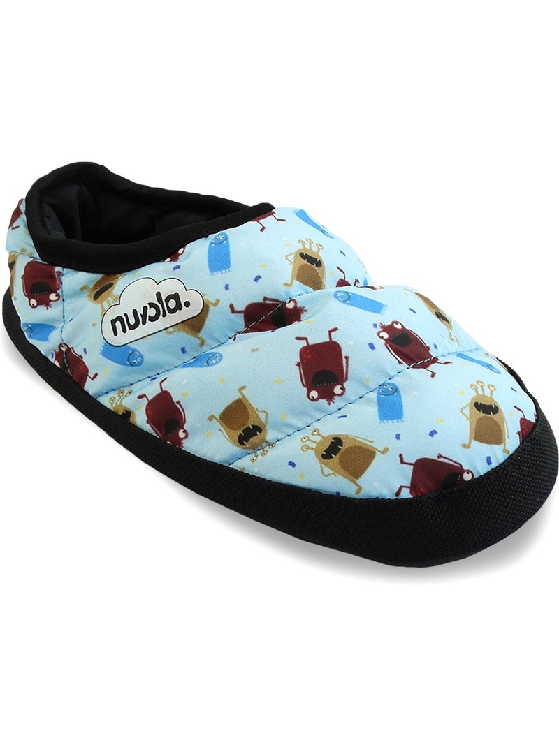 Zapatillas de casa unisex Nuvola con suela de goma Azul claro - Kiabi
