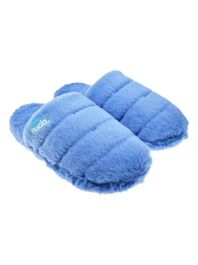 Zapatillas de casa unisex Nuvola con suela de goma Azul claro - Kiabi