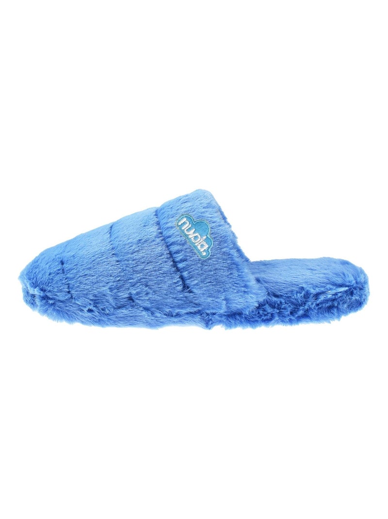 Zapatillas de casa unisex Nuvola con suela de goma Azul claro - Kiabi