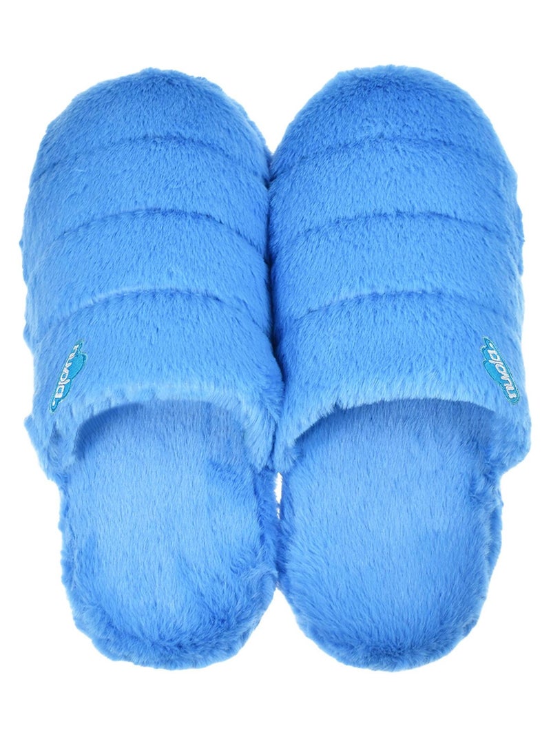 Zapatillas de casa unisex Nuvola con suela de goma Azul claro - Kiabi
