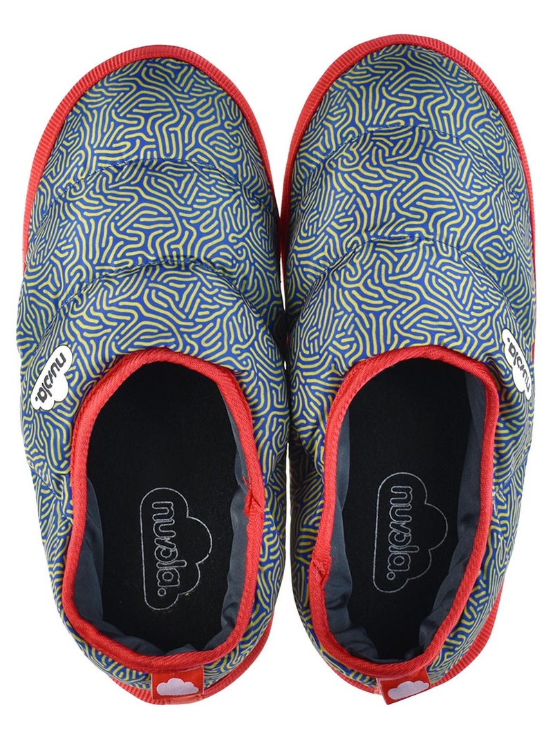 Zapatillas de casa unisex Nuvola con suela de goma Azul - Kiabi