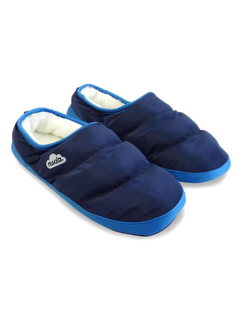 Zapatillas de casa unisex Nuvola con suela de goma Azul marino - Kiabi