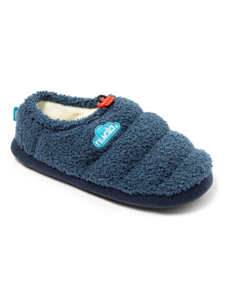 Zapatillas de casa unisex Nuvola con suela de goma Azul marino - Kiabi