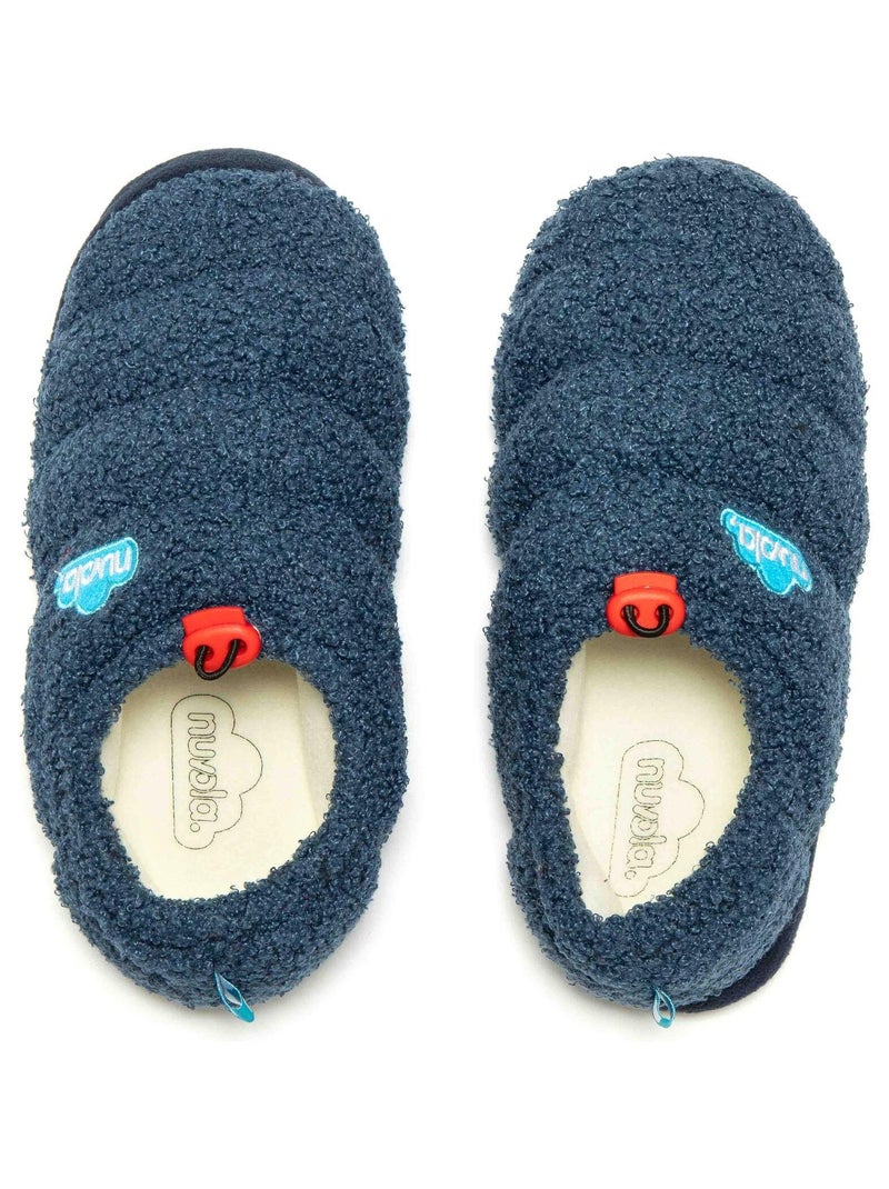 Zapatillas de casa unisex Nuvola con suela de goma Azul marino - Kiabi