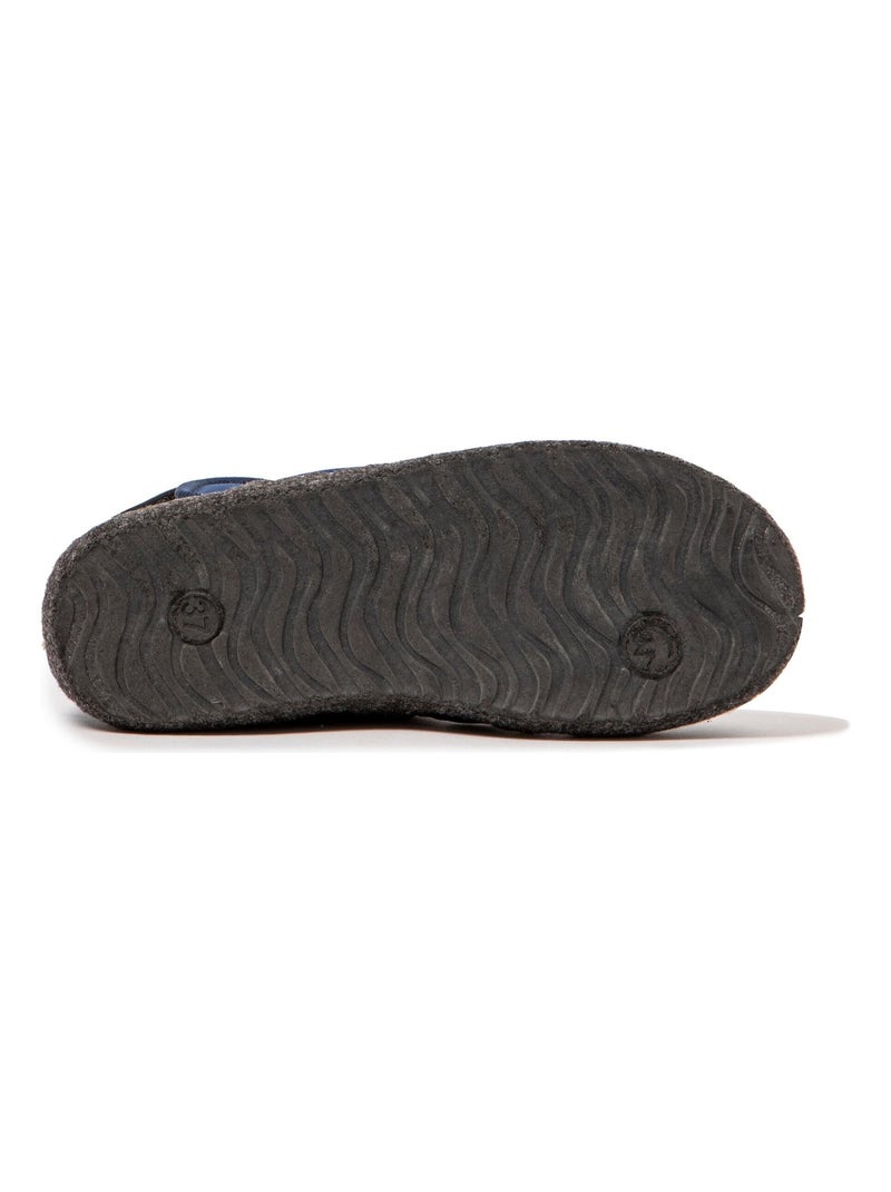 Zapatillas de casa unisex Nuvola con suela de goma Azul marino - Kiabi