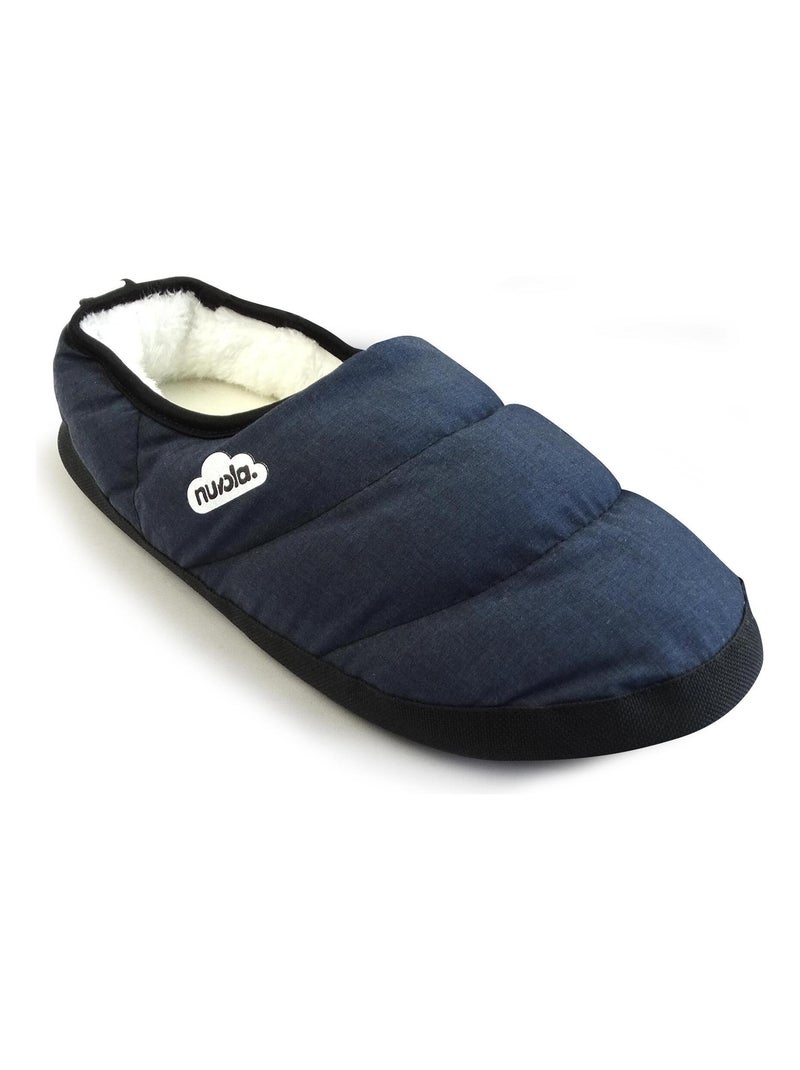 Zapatillas de casa unisex Nuvola con suela de goma Azul marino - Kiabi