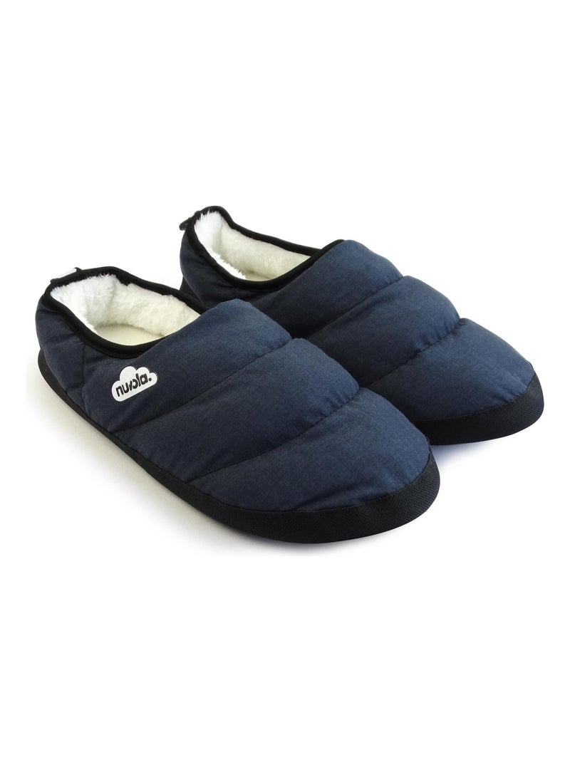 Zapatillas de casa unisex Nuvola con suela de goma Azul marino - Kiabi