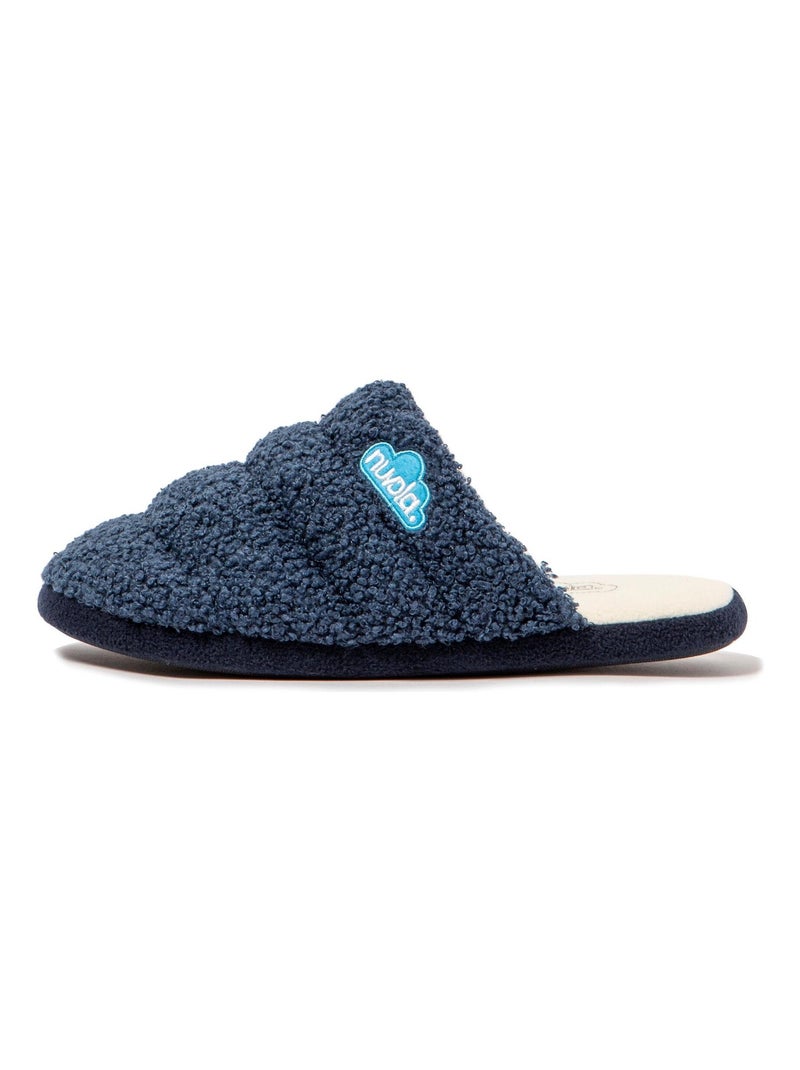Zapatillas de casa unisex Nuvola con suela de goma Azul marino - Kiabi