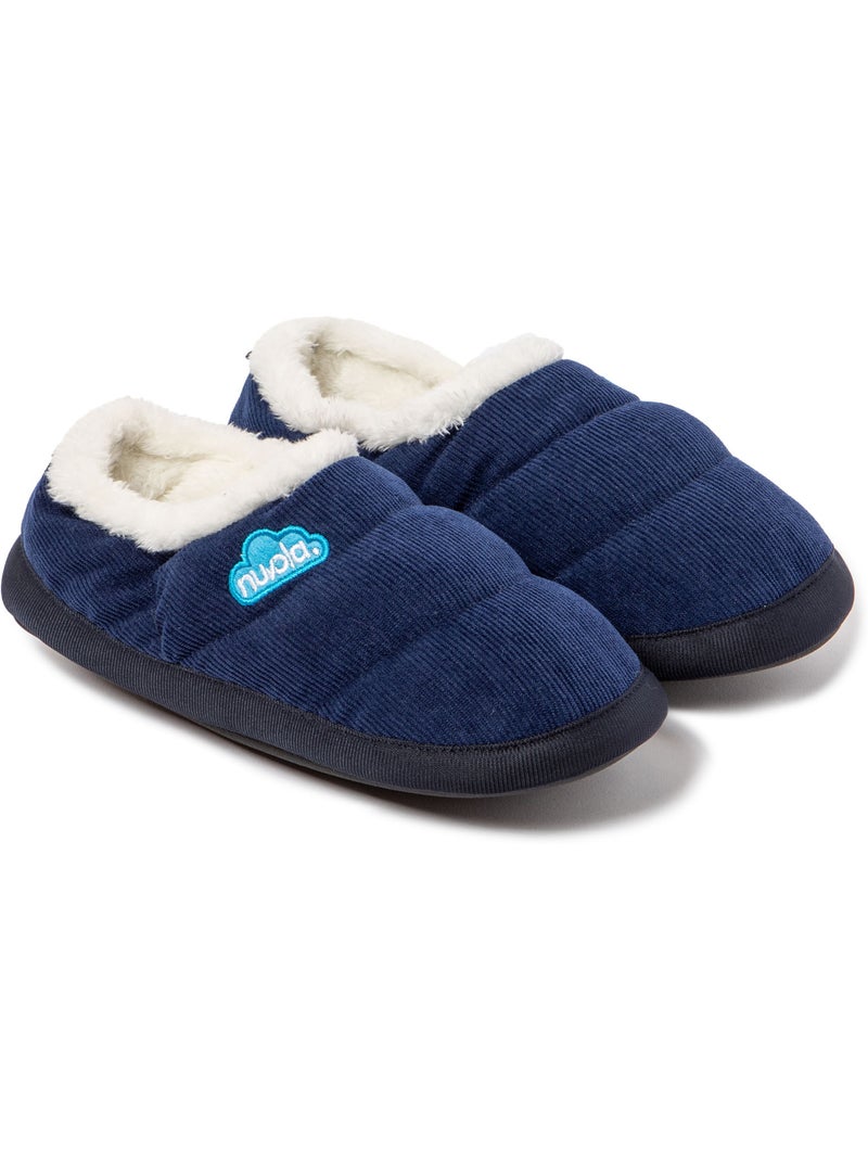 Zapatillas de casa unisex Nuvola con suela de goma Azul marino - Kiabi