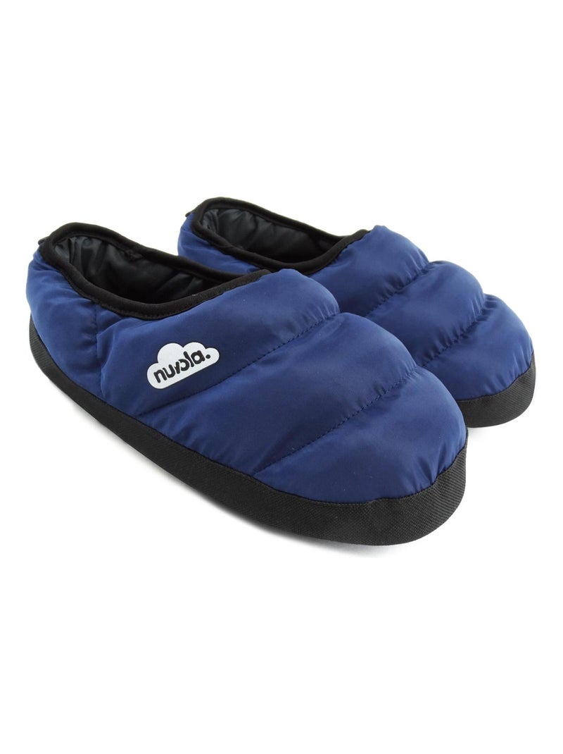 Zapatillas de casa unisex nuvola con suela de goma Azul oscuro - Kiabi