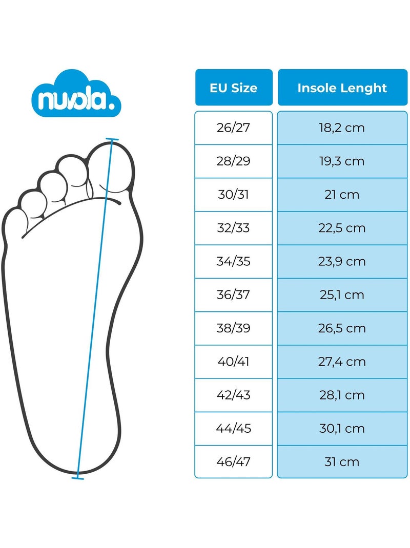 Zapatillas de casa unisex nuvola con suela de goma Azul oscuro - Kiabi