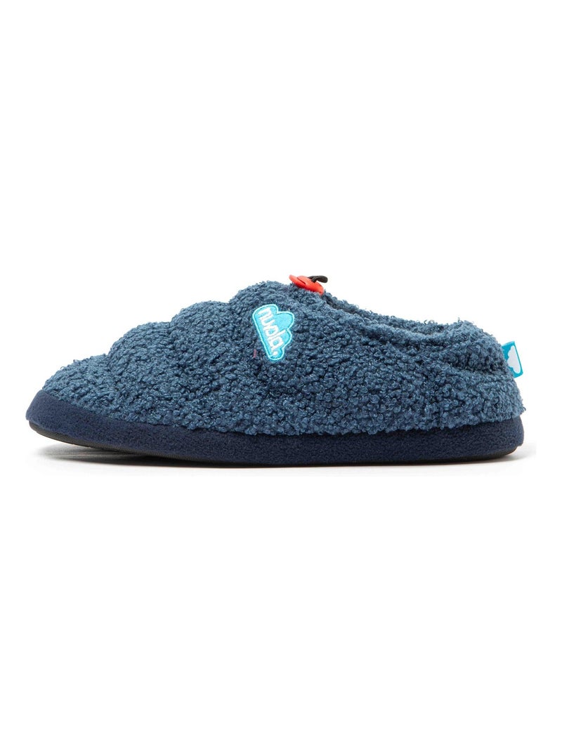 Zapatillas de casa unisex Nuvola con suela de goma Azul oscuro - Kiabi
