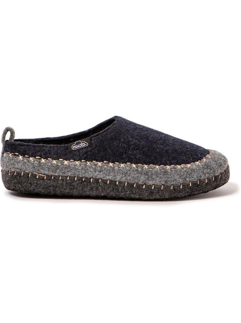 Zapatillas de casa unisex Nuvola con suela de goma Azul oscuro - Kiabi