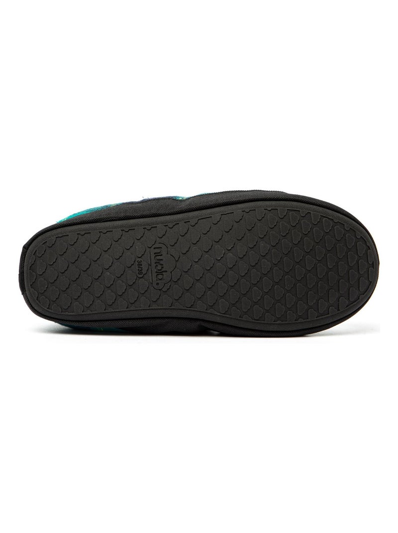 Zapatillas de casa unisex Nuvola con suela de goma Azul turquesa - Kiabi
