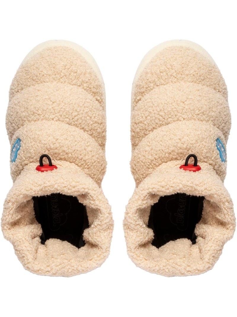 Zapatillas de casa unisex Nuvola con suela de goma Beige - Kiabi