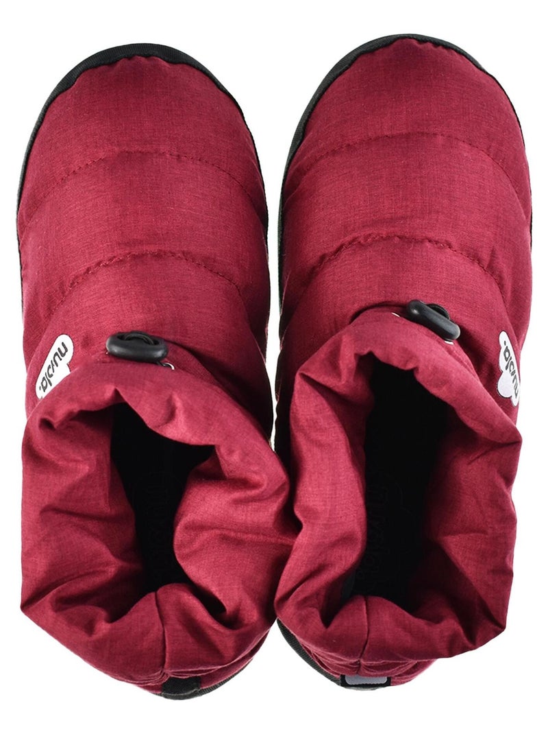 Zapatillas de casa unisex Nuvola con suela de goma Burdeos - Kiabi