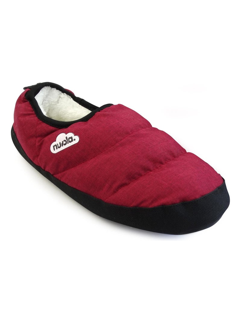 Zapatillas de casa unisex Nuvola con suela de goma Burdeos - Kiabi