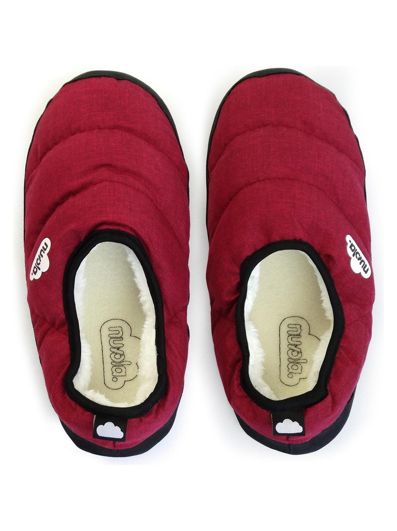 Zapatillas de casa unisex Nuvola con suela de goma Burdeos - Kiabi