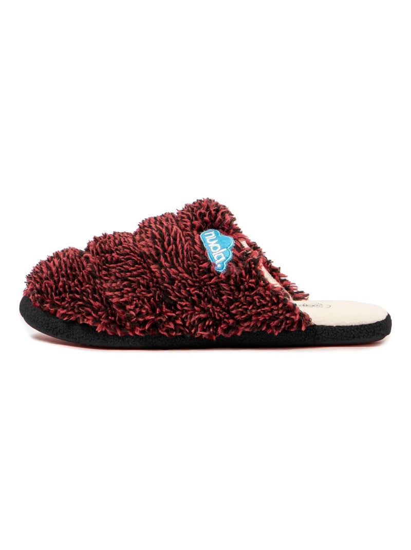 Zapatillas de casa unisex Nuvola con suela de goma Burdeos - Kiabi