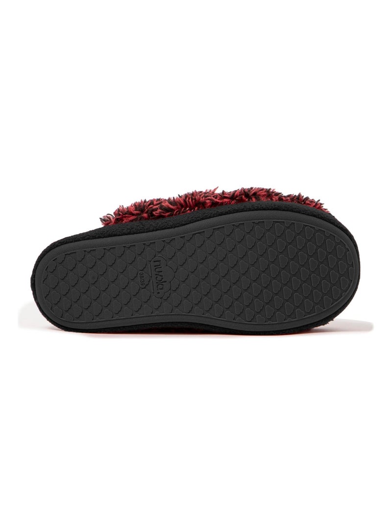 Zapatillas de casa unisex Nuvola con suela de goma Burdeos - Kiabi