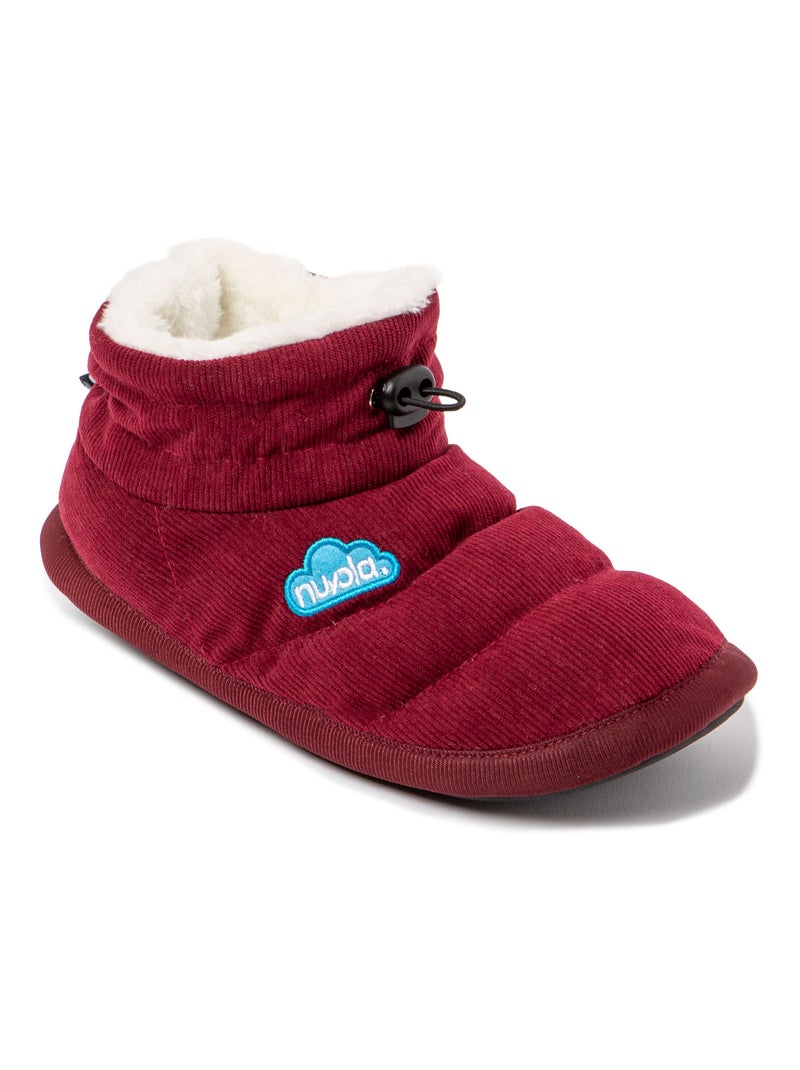 Zapatillas de casa unisex Nuvola con suela de goma Burdeos - Kiabi