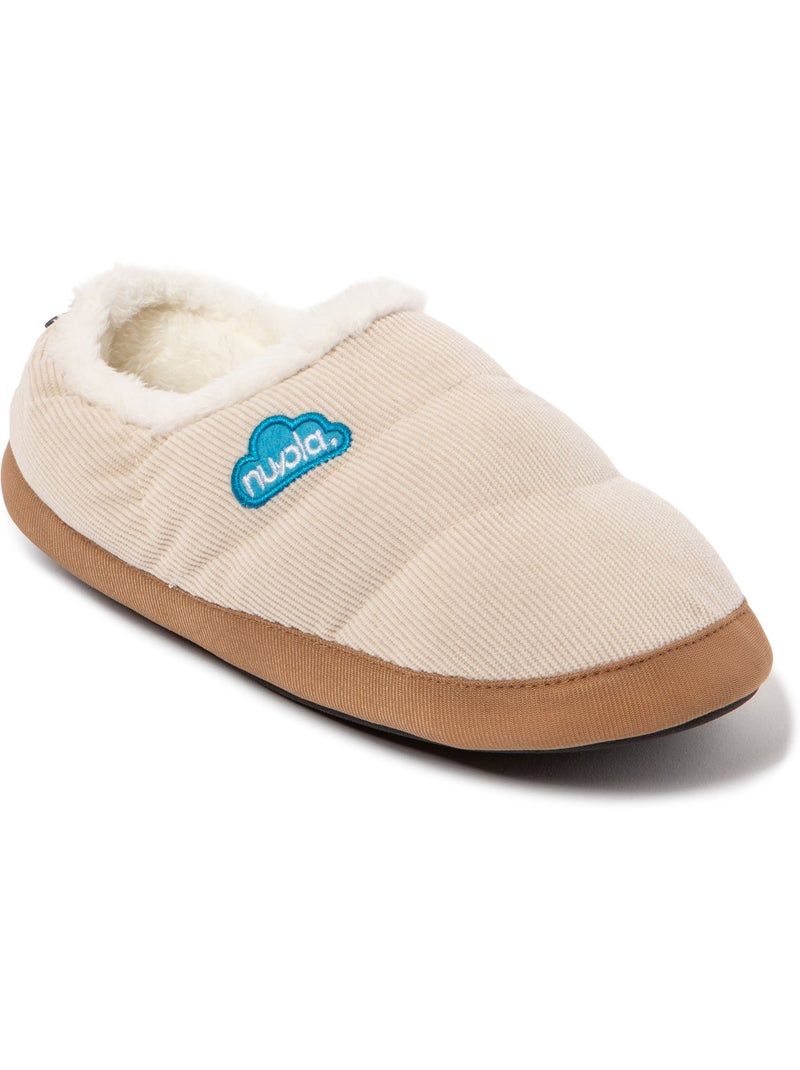 Zapatillas de casa unisex Nuvola con suela de goma Crema - Kiabi