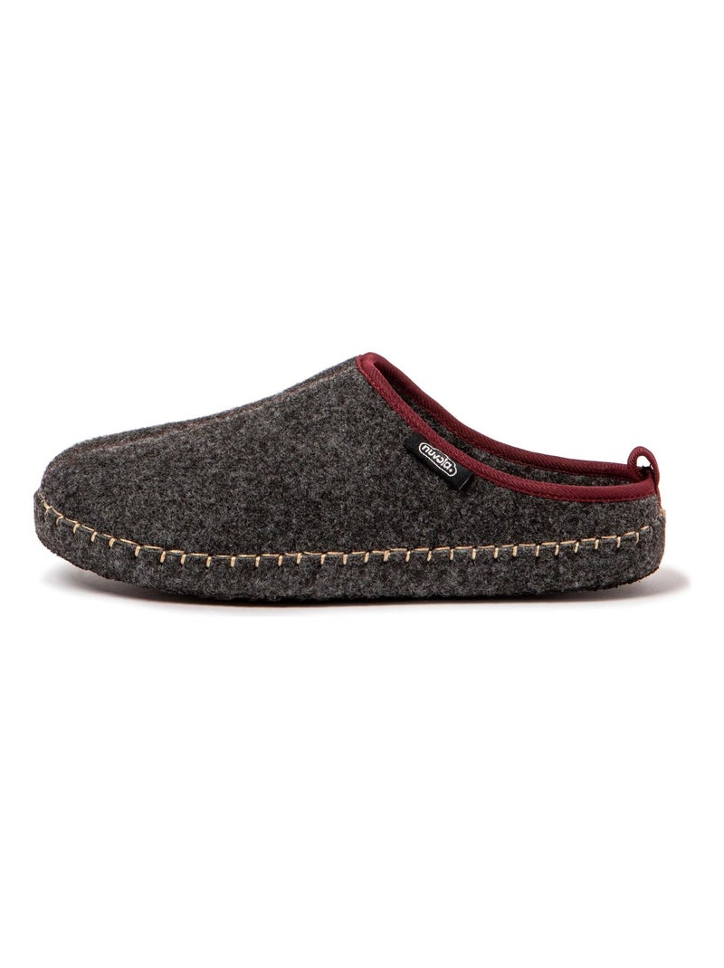 Zapatillas de casa unisex Nuvola con suela de goma Gris burdeos - Kiabi