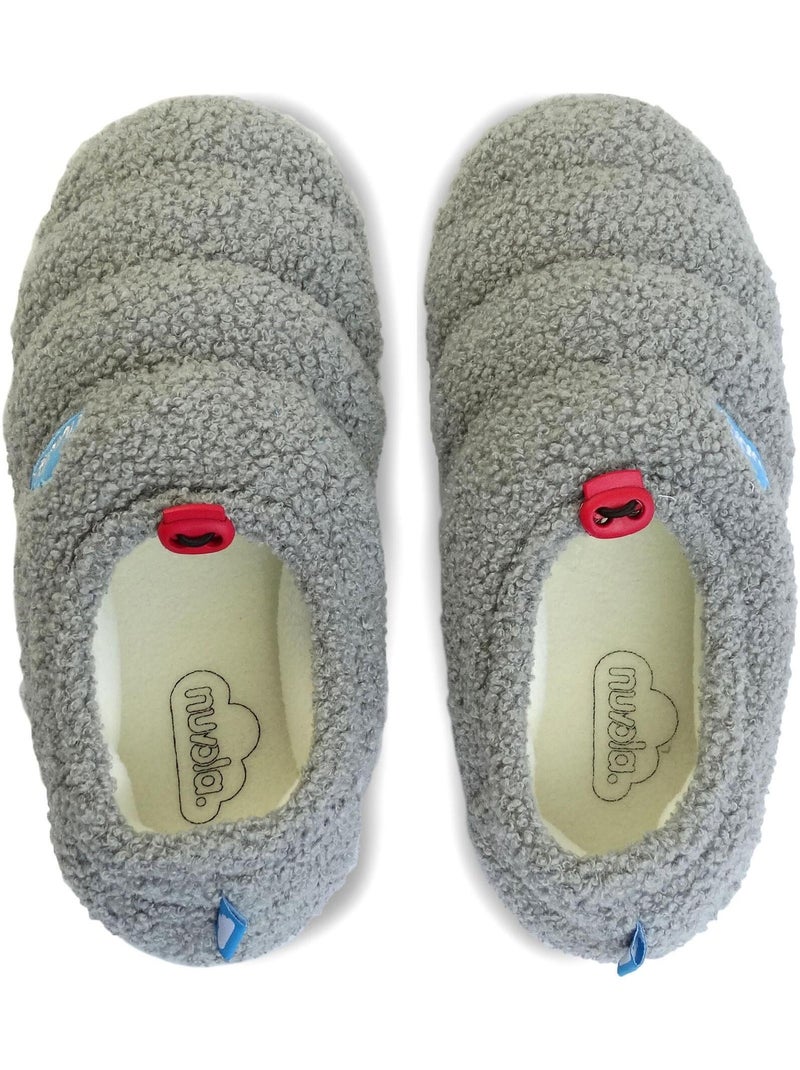 Zapatillas de casa unisex Nuvola con suela de goma Gris - Kiabi