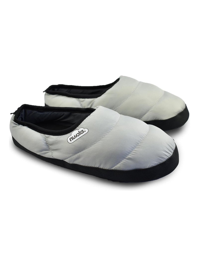 Zapatillas de casa unisex Nuvola con suela de goma Gris - Kiabi