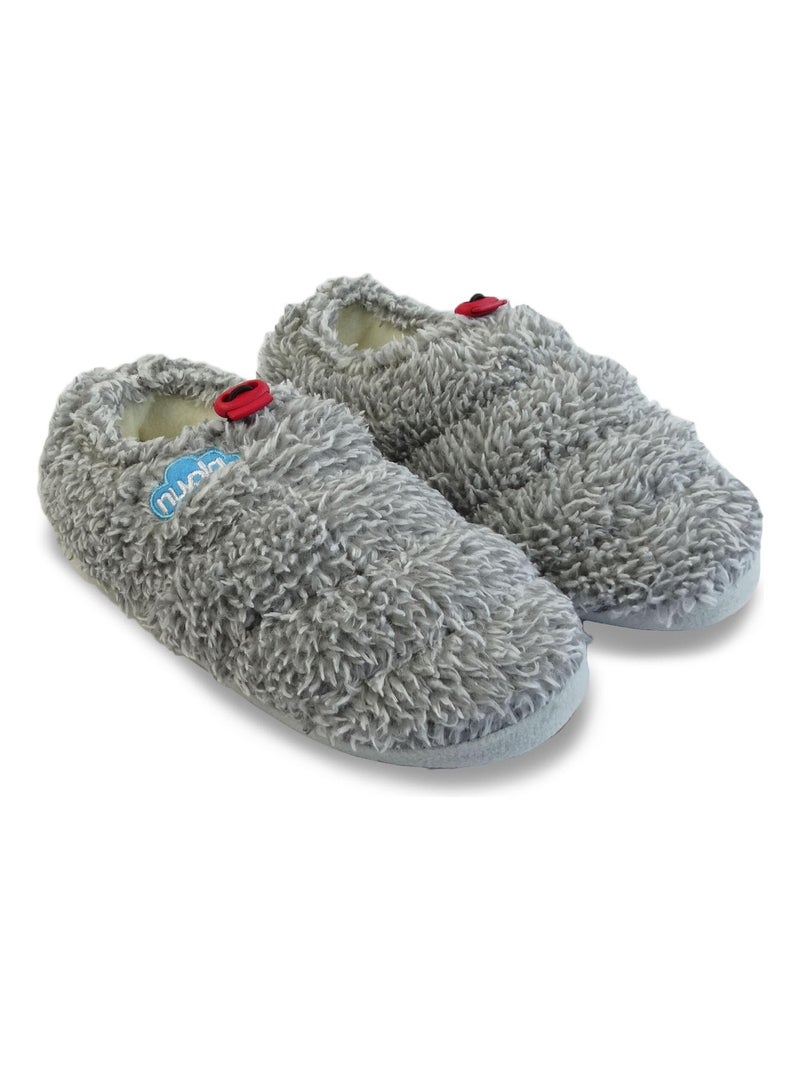 Zapatillas de casa unisex Nuvola con suela de goma Gris - Kiabi