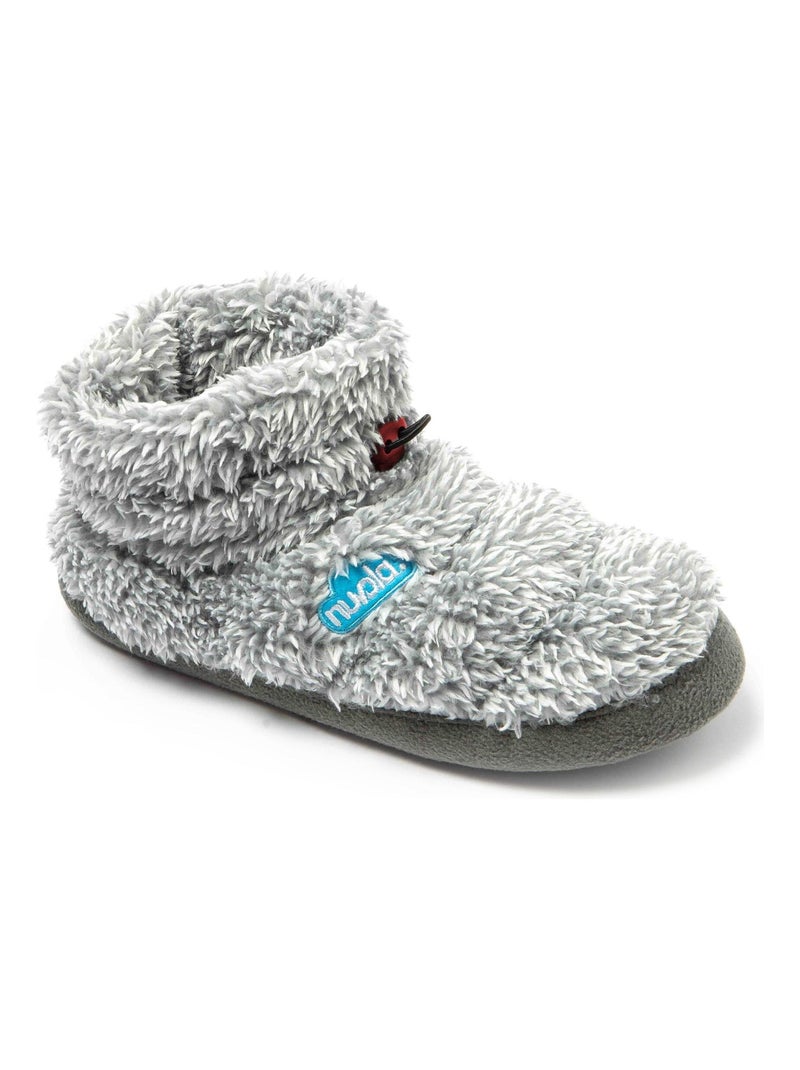 Zapatillas de casa unisex Nuvola con suela de goma Gris - Kiabi