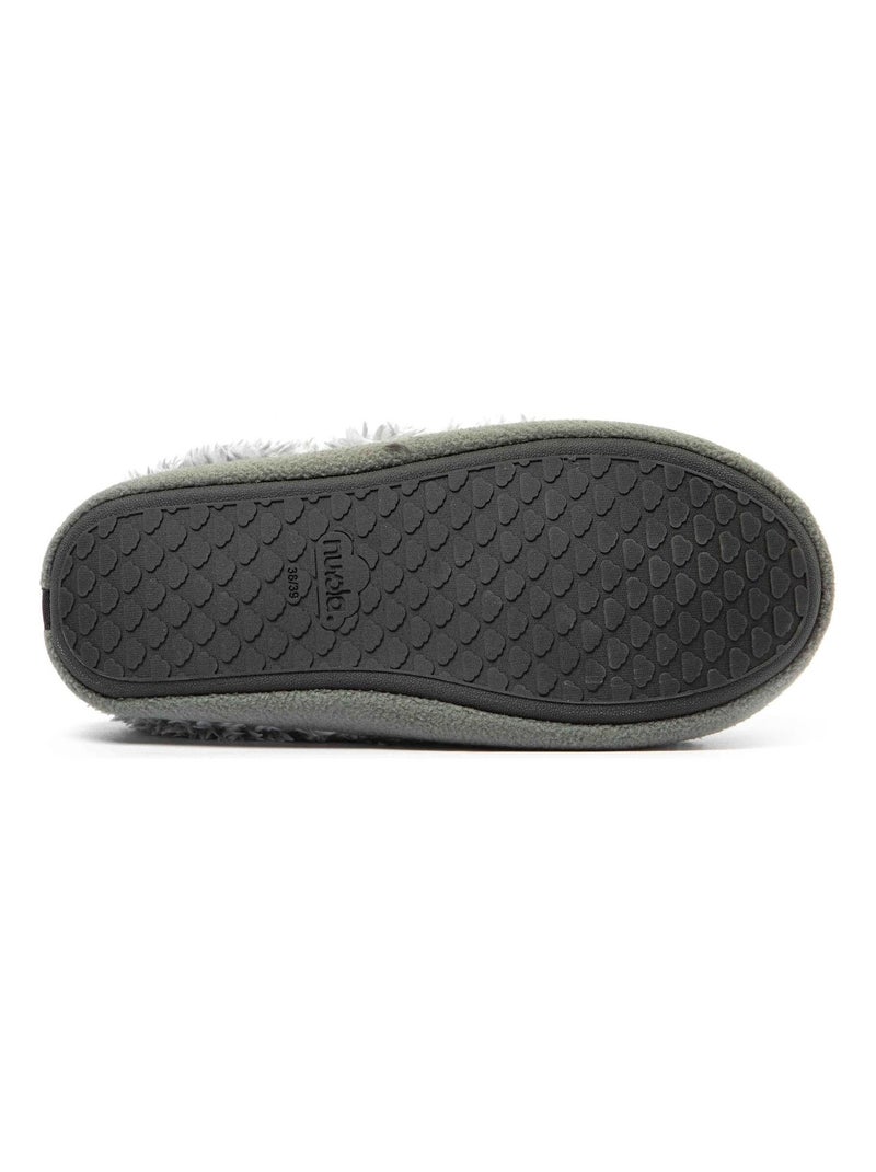 Zapatillas de casa unisex Nuvola con suela de goma Gris - Kiabi