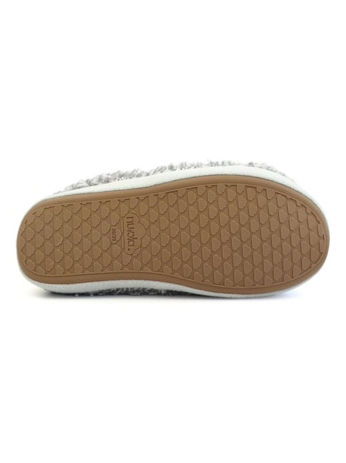Zapatillas de casa unisex Nuvola con suela de goma - Kiabi