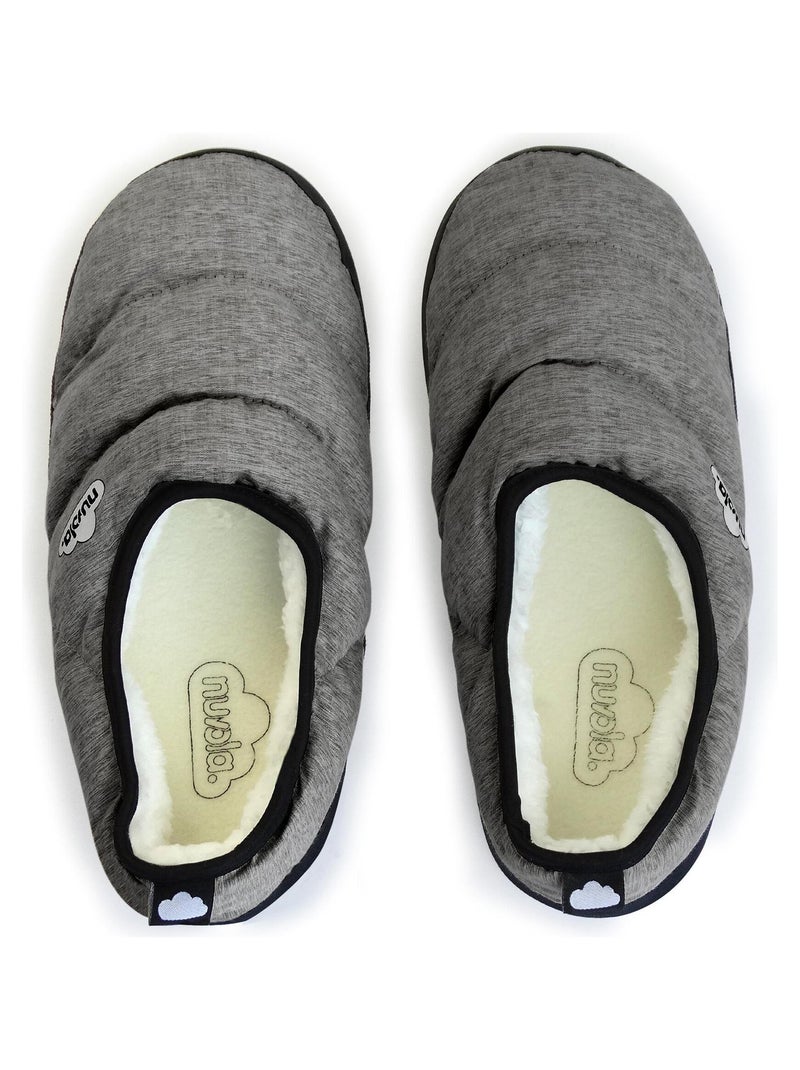 Zapatillas de casa unisex Nuvola con suela de goma Gris - Kiabi