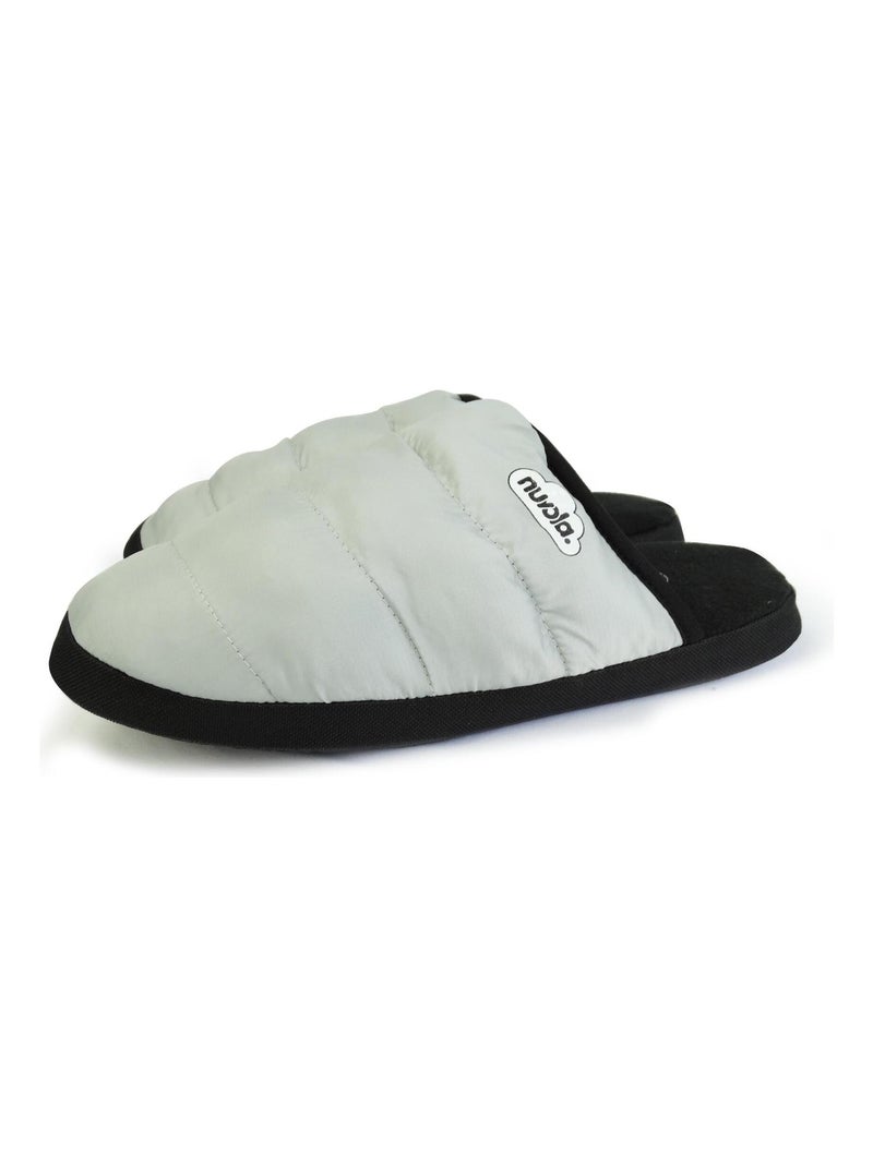 Zapatillas de casa unisex Nuvola con suela de goma Gris - Kiabi