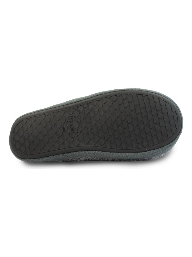 Zapatillas de casa unisex Nuvola con suela de goma Gris - Kiabi