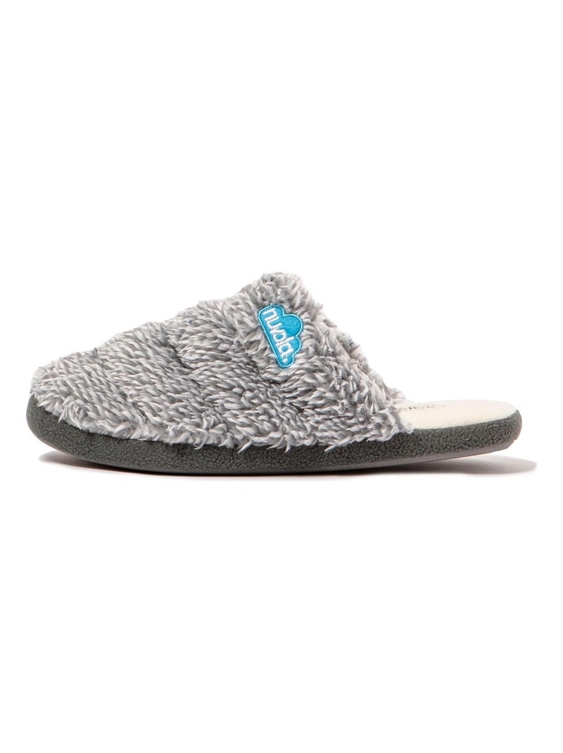 Zapatillas de casa unisex Nuvola con suela de goma Gris - Kiabi