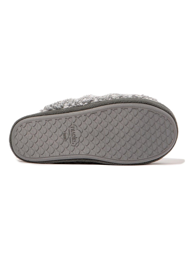 Zapatillas de casa unisex Nuvola con suela de goma Gris - Kiabi