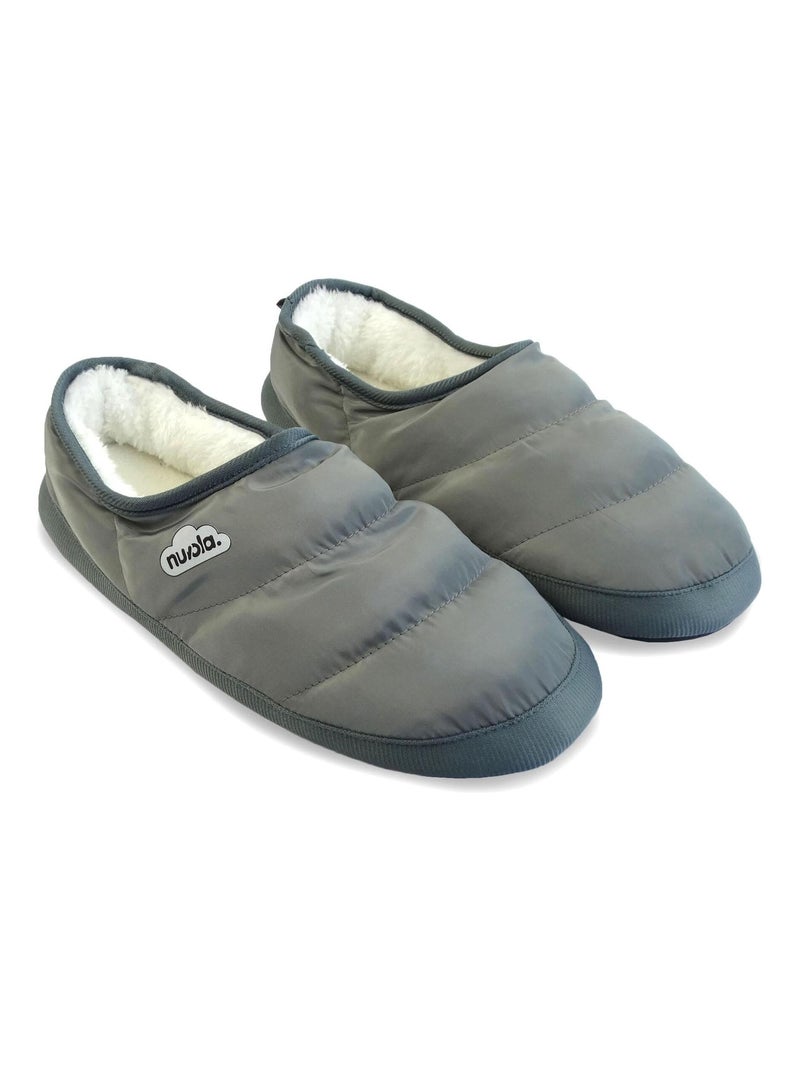 Zapatillas de casa unisex Nuvola con suela de goma Gris gris - Kiabi