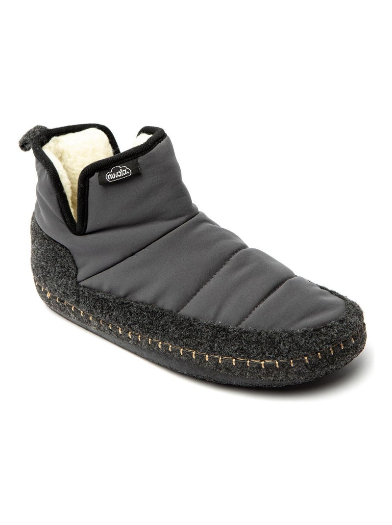 Zapatillas de casa unisex Nuvola con suela de goma Gris gris - Kiabi
