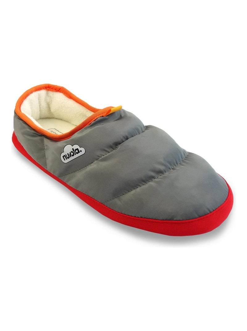 Zapatillas de casa unisex Nuvola con suela de goma Gris gris - Kiabi